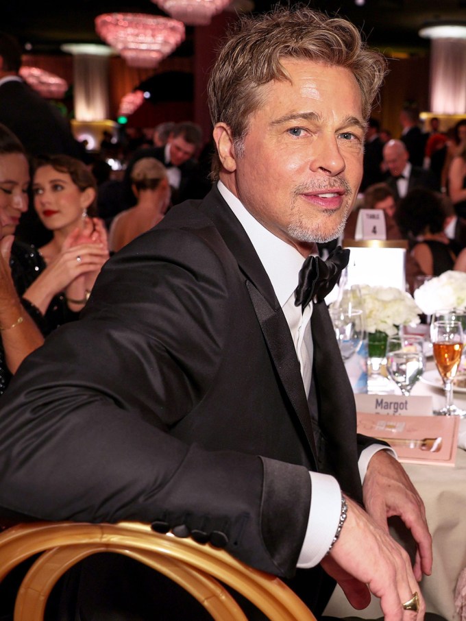 Brad Pitt At 80th Annual Golden Globe Awards
