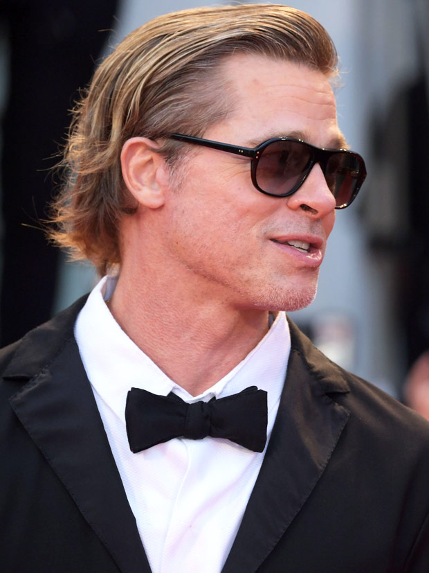 Brad Pitt Debuts A New Heartthrob Haircut At The Golden Globes