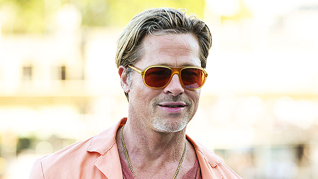 Brad Pitt Goes Shirtless & Sunbathes With Topless Girlfriend Ines de Ramon In Cabo: Photos
