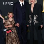 Bradley Cooper, daughter Lea and Lady Gaga
'Maestro' film screening, Los Angeles, California, USA - 12 Dec 2023