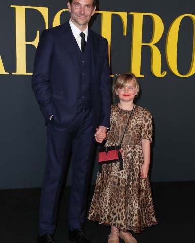 Bradley Cooper and daughter Lea Cooper
'Maestro' film screening, Los Angeles, California, USA - 12 Dec 2023