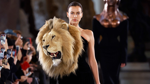 Irina Shayk Defends Lion Head Gown That She & Kylie Jenner Wore Amid Backlash