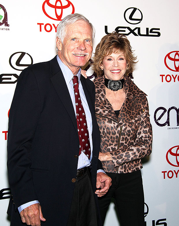 Jane Fonda, Ted Turner