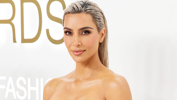 Kim Kardashian Covers Her Face & Neck In Tattoos With Wild Filter That Gives Her The Travis Baker Makeover
