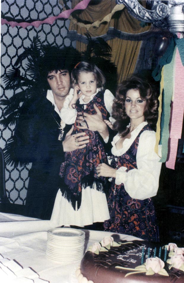 Lisa Marie Presley & Her Parents