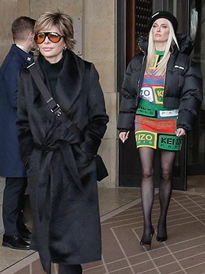 Lisa Rinna Erika Jayne Paris Fashion Week 2023