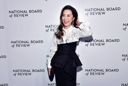 Best Actress Michelle Yeoh attends the National Board of Review Awards Gala at Cipriani 42nd Street in New York, 2023. National Board of Review Awards Gala, New York, USA. 08 Jan 2023.