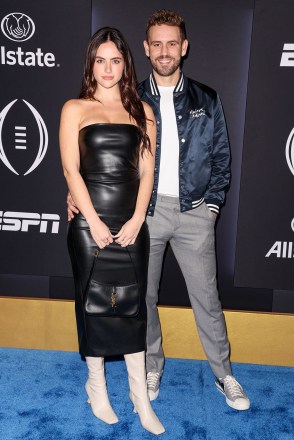 Natalie Joy and Nick ViallESPN and CFP Allstate Party at the Playoff, Los Angeles, California, USA - 07 Jan 2023