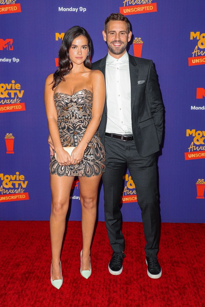Nick Viall & Natalie Joy At The MTV Movie & TV Awards