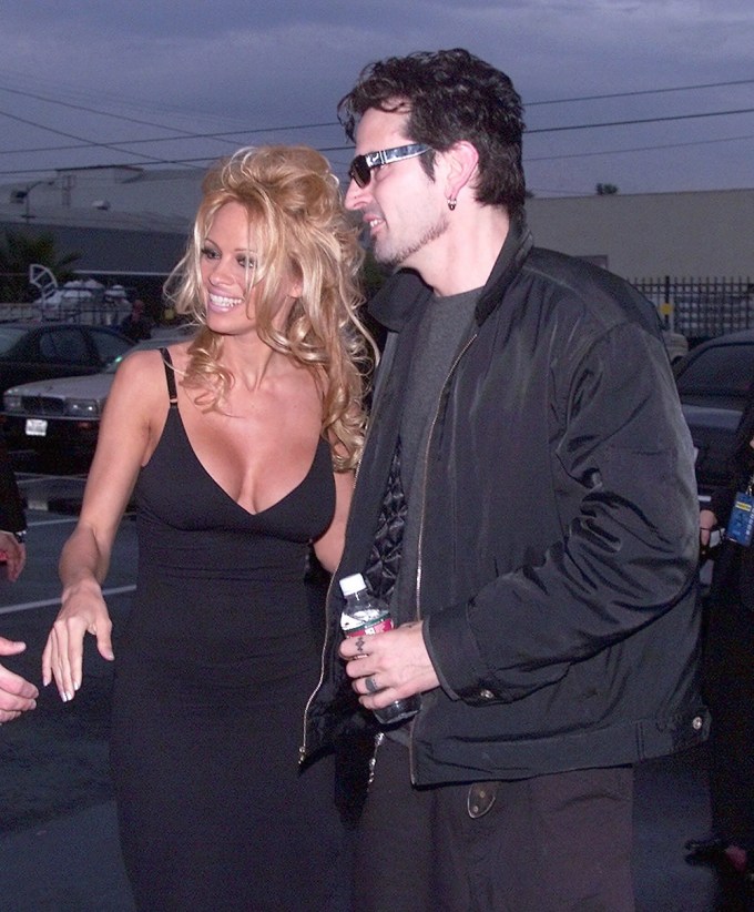 Pam & Tommy at the 2000 American Music Awards