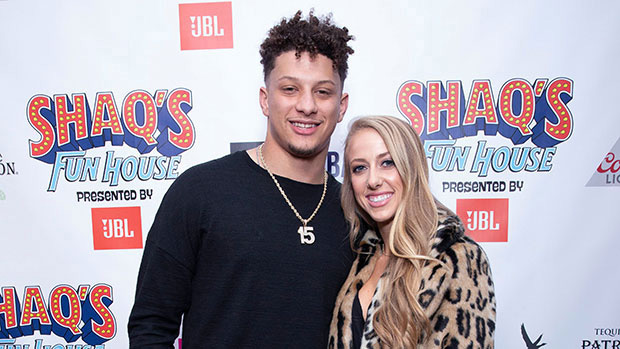 Patrick Mahomes Kisses Daughter Sterling, 1, & Wife Brittany After Winning AFC Championship: Sweet Video