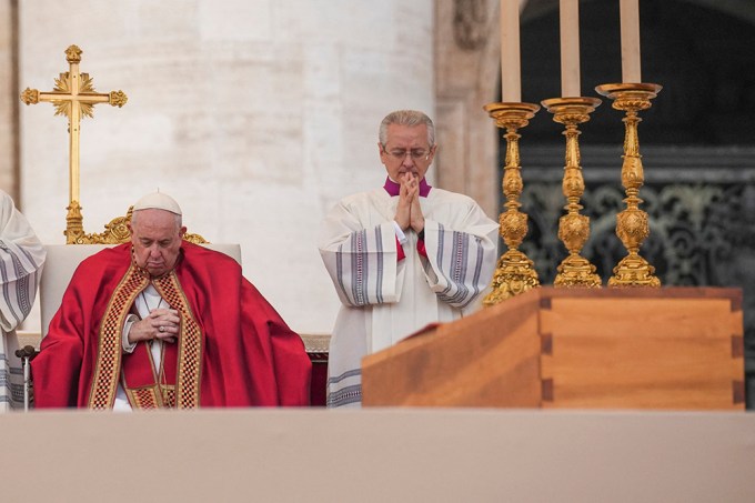 Pope Francis Leads Prayer