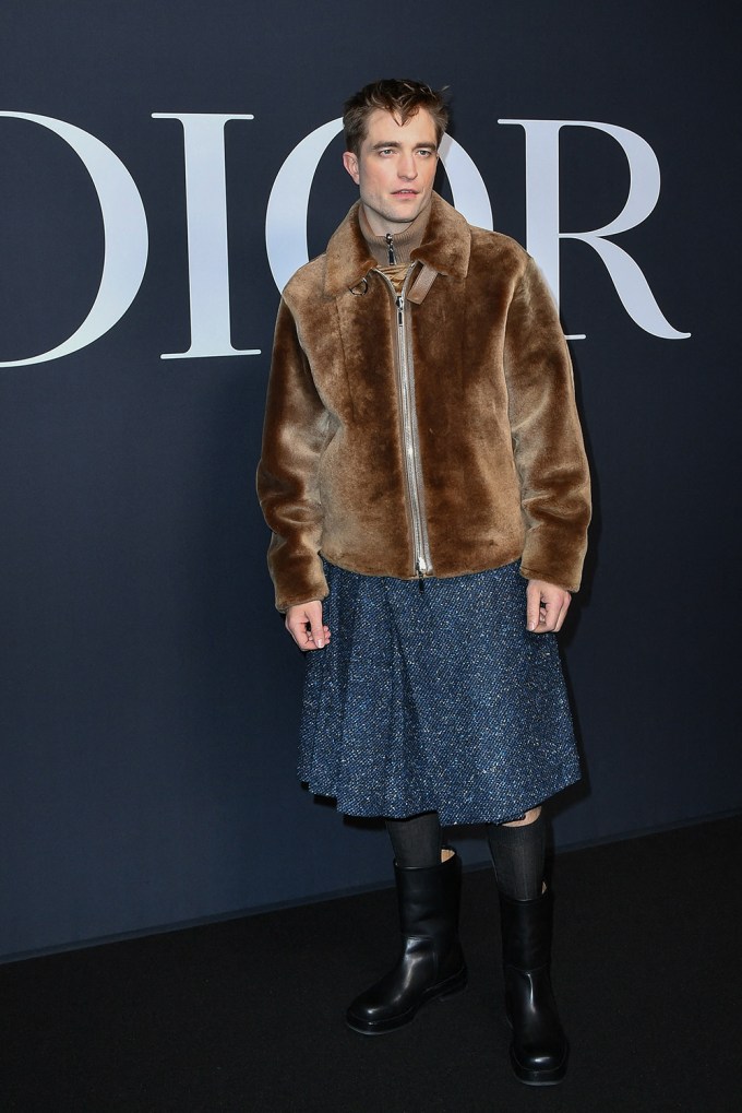 Robert Pattinson At Dior