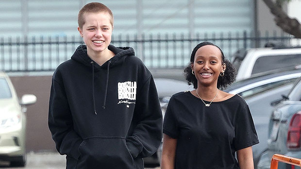 Shiloh Jolie-Pitt, 16, obtiene un cambio de imagen Buzz Cut mientras compraba con su hermana Zahara, 18: fotos de antes y después
