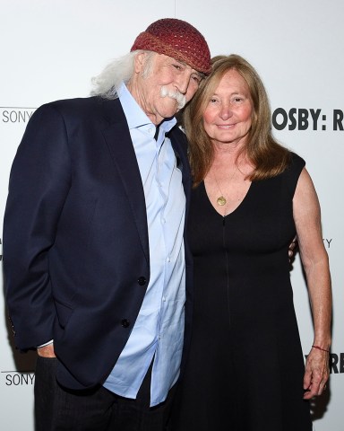 David Crosby, Jan Dance. Musician David Crosby and wife Jan Dance attend a special screening of "David Crosby: Remember My Name", hosted by Sony Pictures Classics and The Cinema Society, at The Roxy Cinema, in New York
NY Screening of "David Crosby: Remember My Name", New York, USA - 16 Jul 2019