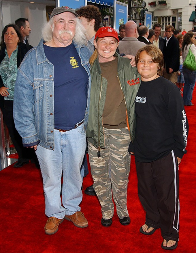 David Crosby & Family At The Premiere Of ‘RV’