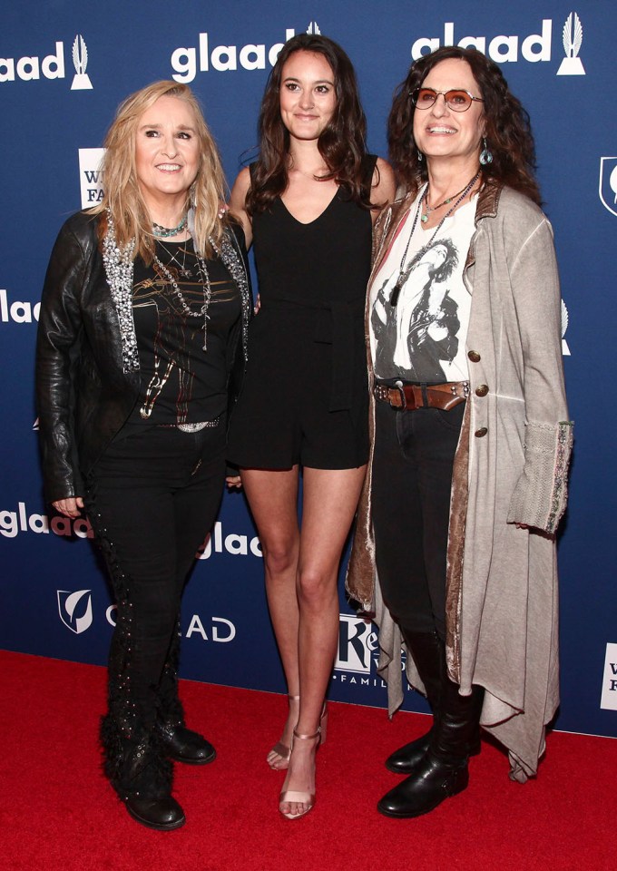 Melissa Etheridge & Bailey With Linda Wallem