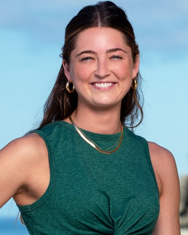 Sarah Wade from SURVIVOR Season 44. -- Photo: Robert Voets/CBS ©2022 CBS Broadcasting, Inc. All Rights Reserved.