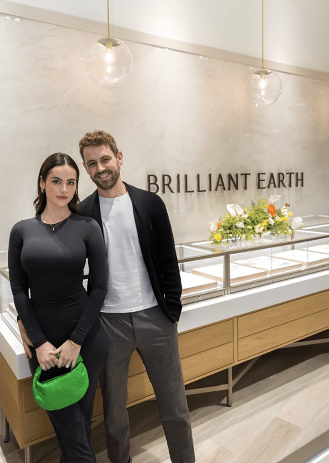 NICK VIALL and NEW Fiance NATALIE JOY Attend Book Signing at BRILLIANT EARTH’S Santa Monica Showroom