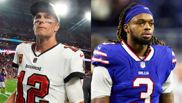 Tom Brady, Patrick Mahomes offer prayers and support for Damar Hamlin