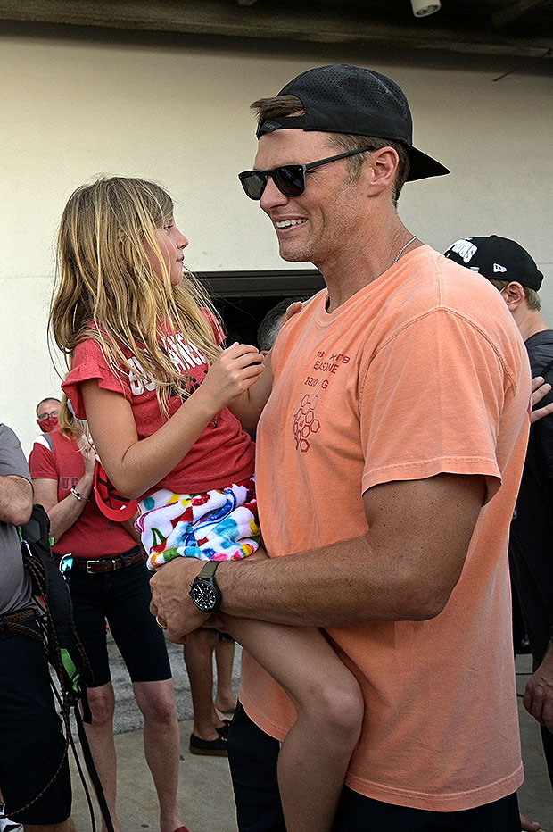 Tom Brady Takes Daughter Vivian to Horseback Riding Lessons After