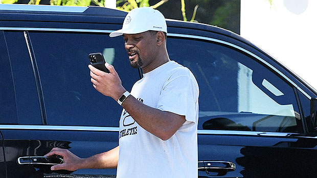 Will Smith Smiles In 1st Photos Since Eddie Murphy Joked About His Oscars Slap At Golden Globes