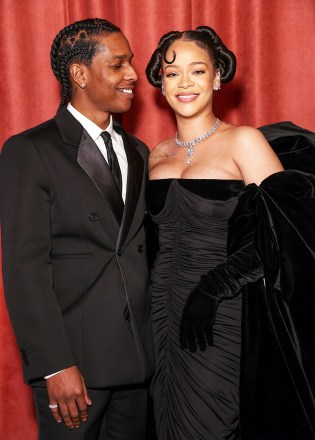 A$AP Rocky and Rihanna
80th Annual Golden Globe Awards, Inside, Beverly Hilton, Los Angeles, USA - 10 Jan 2023
