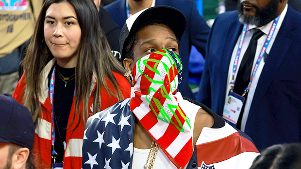 Super Bowl 2023: ASAP Rocky Supports Rihanna at Halftime Show