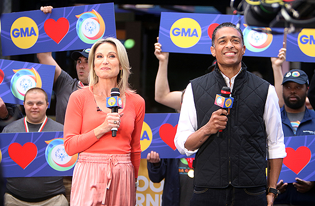 Amy Robach and T.J. Holmes