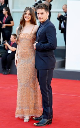 Barbara Palvin (L) and Dylan Sprouse arrive for the premiere of 'Bones and All' during the 79th annual Venice International Film Festival, in Venice, Italy, 02 September 2022. The movie is presented in the official competition 'Venezia 79' at the festival running from 31 August to 10 September 2022.
Bones & All - Premiere - 79th Venice Film Festival, Italy - 02 Sep 2022