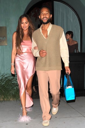 West Hollywood, CA  - *EXCLUSIVE*  - John Legend and his wife Chrissy Teigen enjoy a dinner date at Caviar Kaspia LA in West Hollywood.

Pictured: John Legend, Chrissy Teigen

BACKGRID USA 21 JULY 2023 

USA: +1 310 798 9111 / usasales@backgrid.com

UK: +44 208 344 2007 / uksales@backgrid.com

*UK Clients - Pictures Containing Children
Please Pixelate Face Prior To Publication*