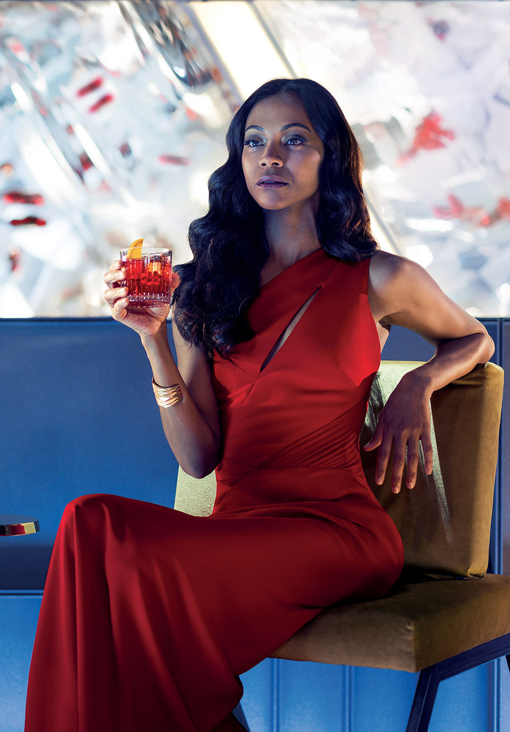 Zoe Saldana looks ravishing in her new short film The Legend of Red Hand, directed by Stefano Sollima. The Avatar actress, 39, plays the protagonist Mia Parc, who is in the pursuit of the perfect cocktail. The film is part of the Campari Red Diaries series, and is partially set inÊMilan, the birthplace of the fruity Italian alcoholic liqueur. Red Hands is the name given to the masters of the world's best cocktails.  "Mia's character was a fascinating one to play, to portray her sheer determination to reach perfection," said the Guardians of the Galaxy star. Adriano GianniniÊplays the male protagonist Davide, who is named after the founder of Campari. "Working withÊZoe andÊStefanoÉhas been an absolute pleasure, especially for a brand with such rich Italian heritage," he said. The short film will be released in 2018.  


Pictured: Zoe Saldana,Zoe Saldana
behind the scenes photo
Adriano Giannini
Italian director Stefano Sollima
The Legend of Red Hand Movie Poster
Ref: SPL1609276 251017 NON-EXCLUSIVE
Picture by: SplashNews.com

Splash News and Pictures
USA: +1 310-525-5808
London: +44 (0)20 8126 1009
Berlin: +49 175 3764 166
photodesk@splashnews.com

World Rights