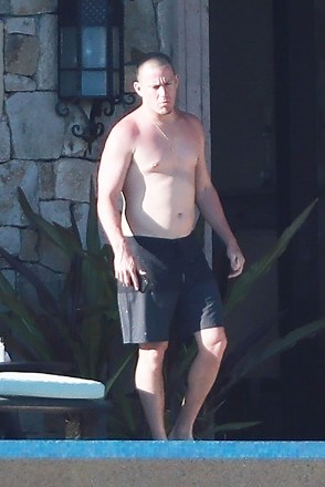 Channing Tatum Rocks Briefs For 43rd Birthday Tribute With Salma Hayek ...