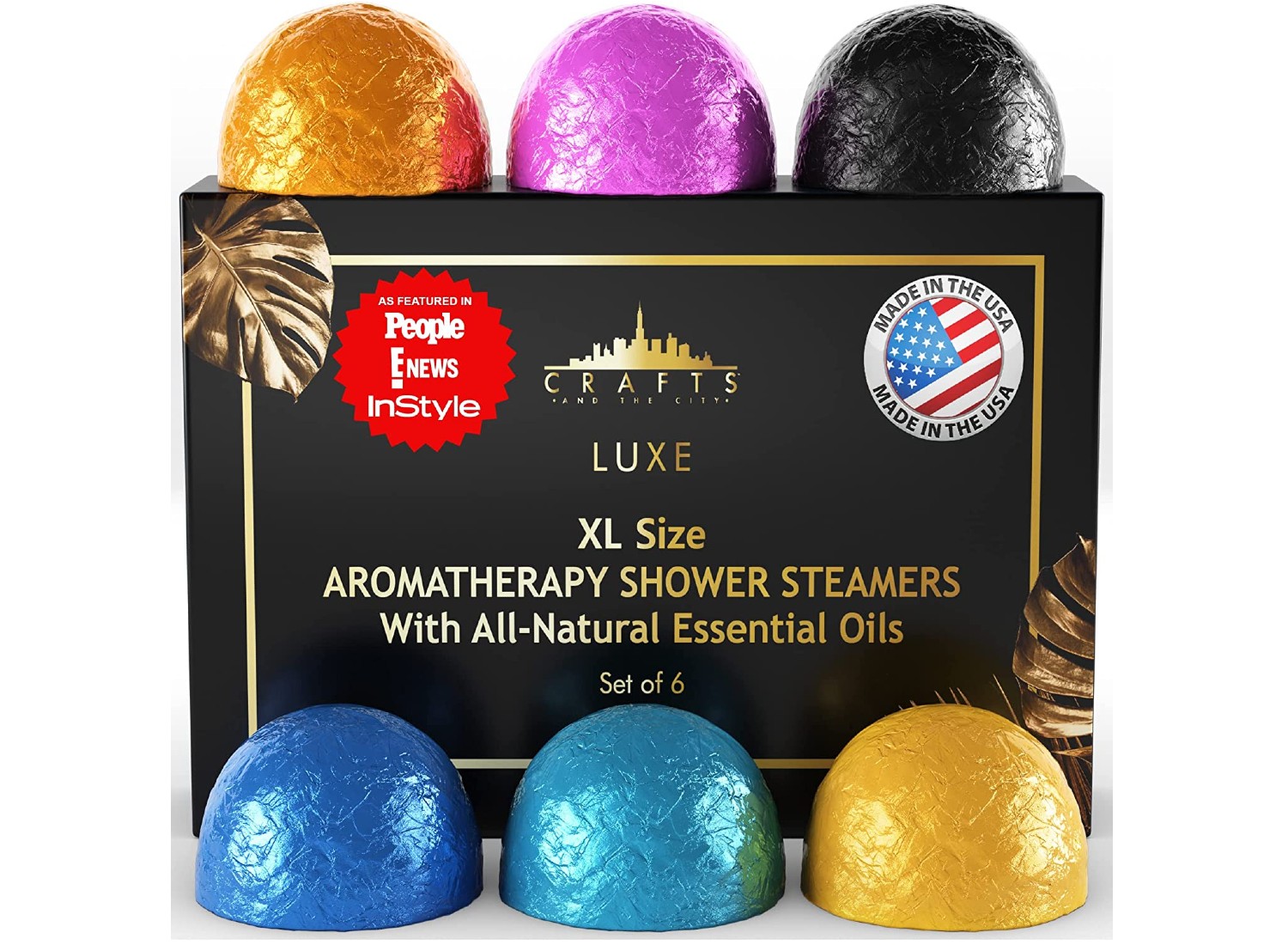 Premium shower aromatherapy gift set