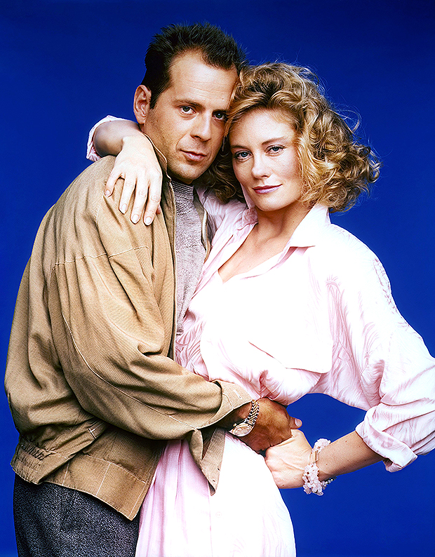 Bruce Willis and Cybill Shepherd