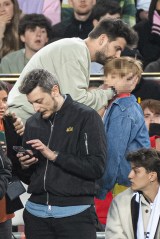 **USE CHILD PIXELATED IMAGES IF YOUR TERRITORY REQUIRES IT** Gerard Pique Attends Final Kings League In Barcelona on Sunday, 26 March 2023. Pictured: Gerard Pique,Sasha Pique Ref: SPL5533331 260323 NON-EXCLUSIVE Picture by: GTres / SplashNews.com Splash News and Pictures USA: +1 310-525-5808 London: +44 (0)20 8126 1009 Berlin: +49 175 3764 166 photodesk@splashnews.com United Arab Emirates Rights, Australia Rights, Canada Rights, Denmark Rights, Egypt Rights, Ireland Rights, Finland Rights, Norway Rights, New Zealand Rights, Qatar Rights, Saudi Arabia Rights, South Africa Rights, Singapore Rights, Sweden Rights, Thailand Rights, Turkey Rights, Taiwan Rights, United Kingdom Rights, United States of America Rights