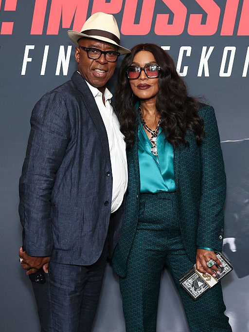 NEW YORK, NEW YORK - MAY 18: (L-R) Courtney B. Vance and Angela Bassett attend the US Premiere at AMC Lincoln Square Theater in New York, New York on May 18, 2025. (Photo by Cindy Ord/Getty Images for Paramount Pictures)