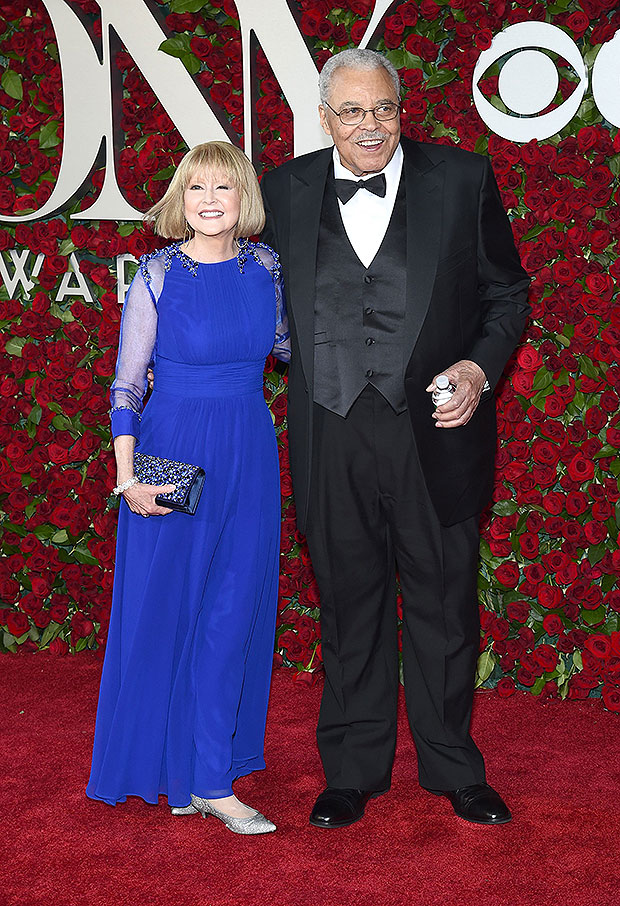 James Earle Jones and Cecilia Hart at the 2016 Tony Awards