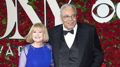 James Earle Jones and Cecilia Hart astatine  the 2016 Tony Awards