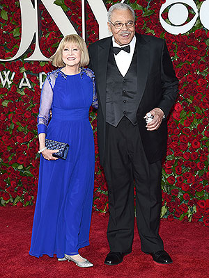 James Earle Jones and Cecilia Hart at the 2016 Tony Awards