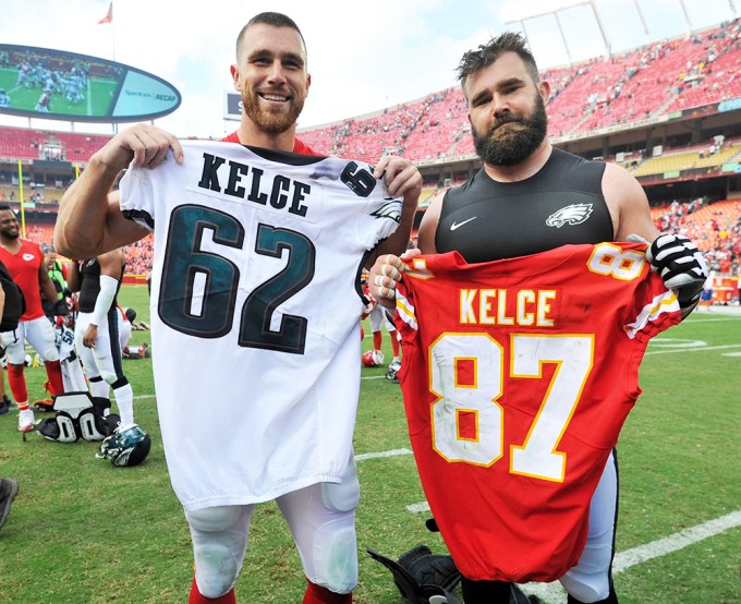 Travis Kelce & Jason Kelce: Photos