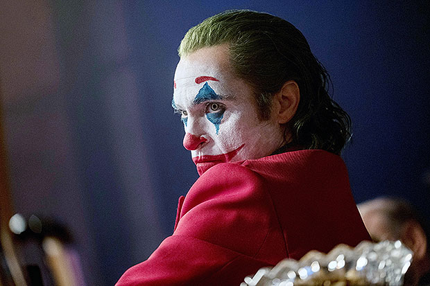 Joaquin Phoenix at the Joker in 2019's Joker