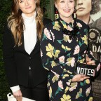Meryl Streep and daughter Grace Gummer arrive at the Los Angeles Premiere Of Focus Features' 'Suffragette'