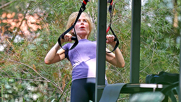 Nicole Kidman Goes Makeup Free For Intense Workout Session In Sydney: Photos
