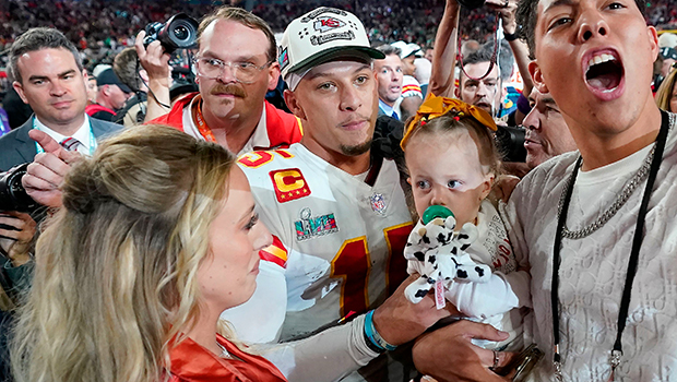 Patrick Mahomes' Daughter Celebrates Super Bowl Win On The Field