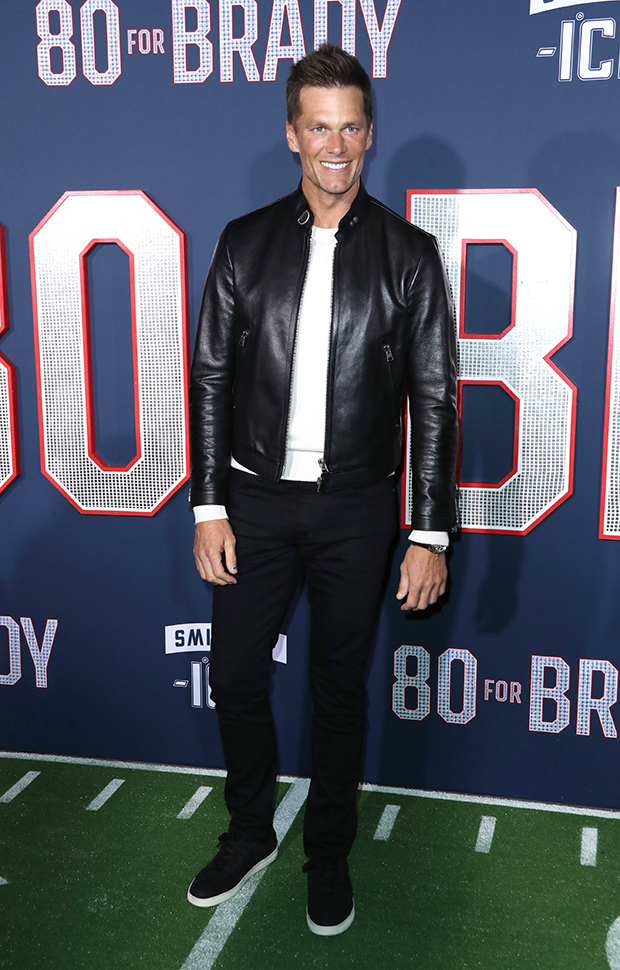 Tom Brady Dons Leather at 80 for Brady Premiere & Announces