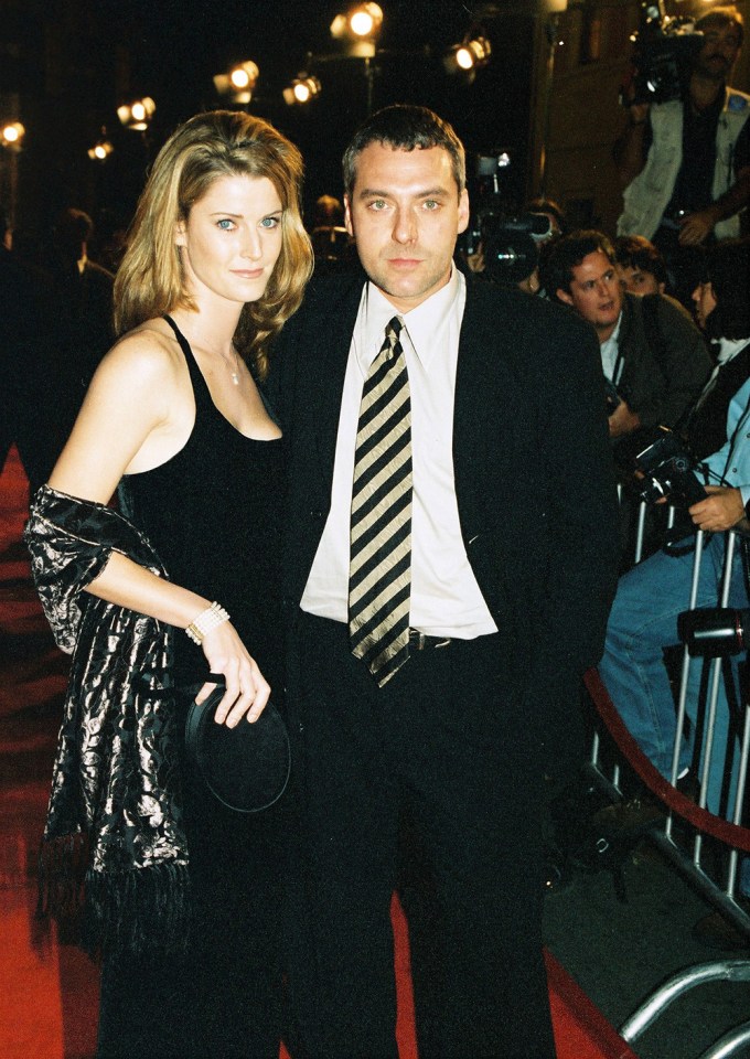 Tom Sizemore & Maeve Quinlan At The Premiere of ‘Heat’
