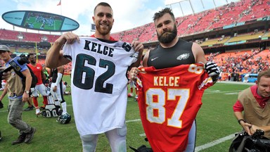 Travis Kelce and Jason Kelce