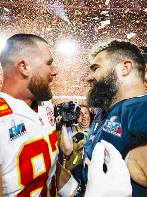 Super Bowl 2023: Travis Kelce, Chiefs best brother Jason, Eagles