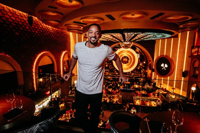 Will Smith Dines at Queen Miami Beach